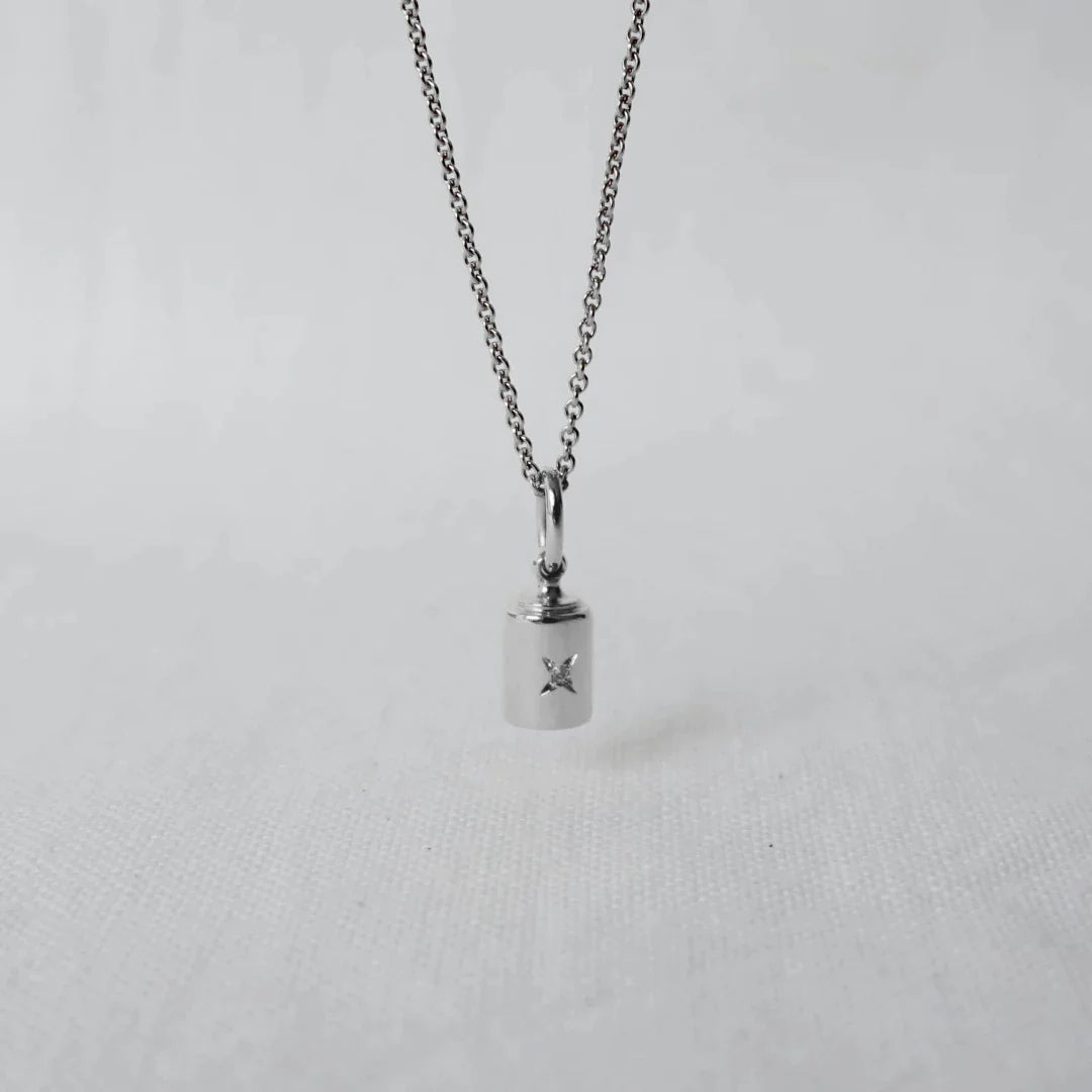 Emotion Spark Necklace - 4 Diamonds - Mon Petit Poids